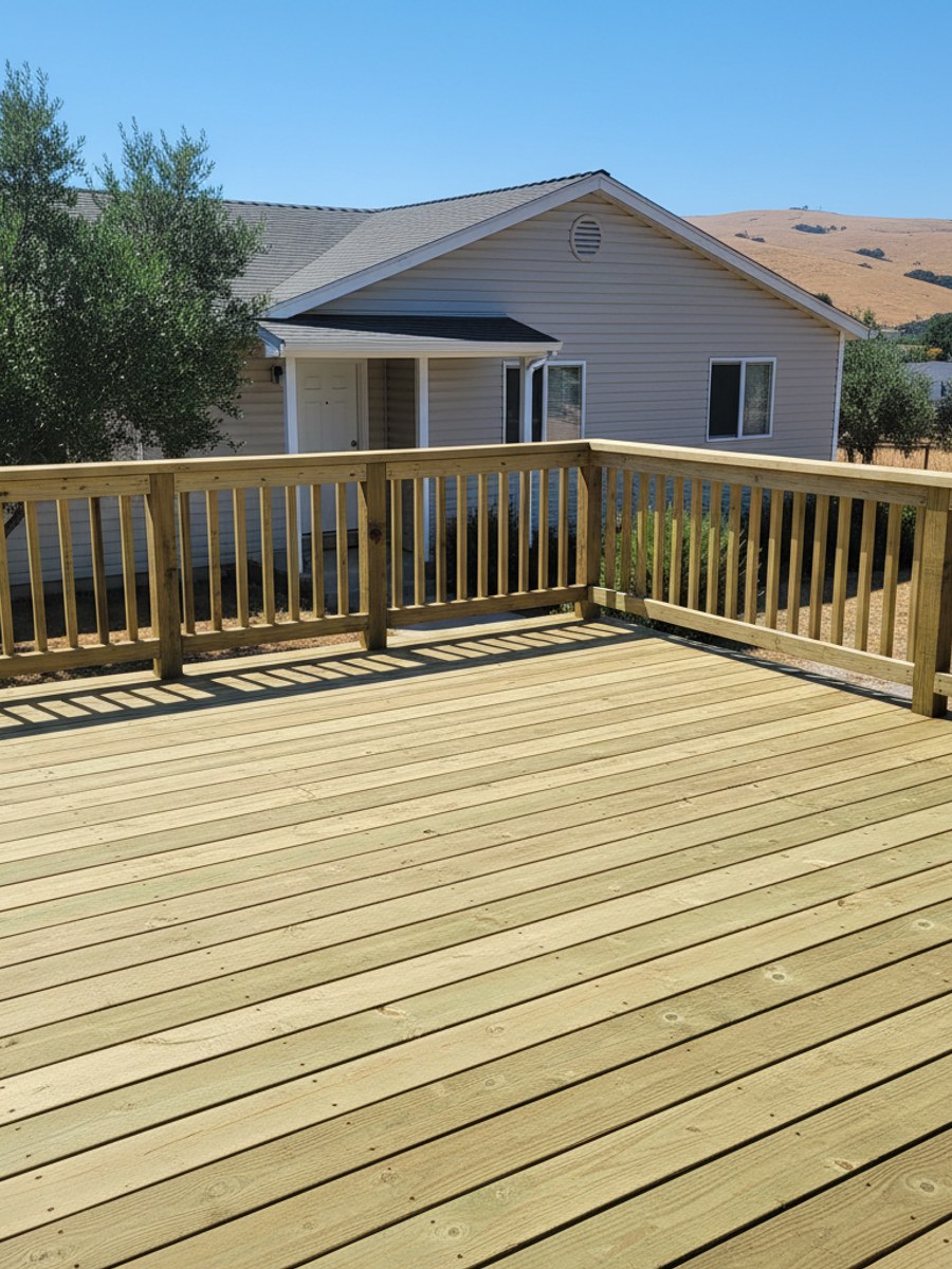 Deck Installation completed by Apex Deck Solutions in Folsom, CA